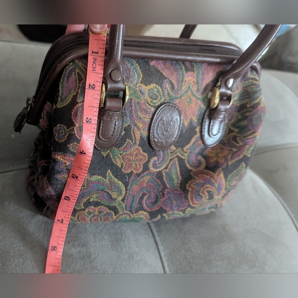 1991 Vintage Tapestry Purse Liz Claiborne - Picture 11 of 11